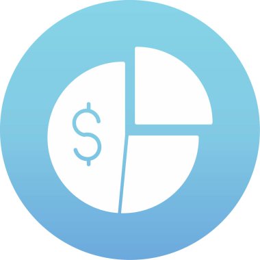 Dolar simgesi, vektör illüstrasyon tasarımı