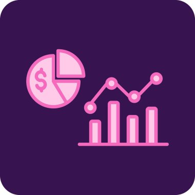 iş ve finans kavramı simgesi