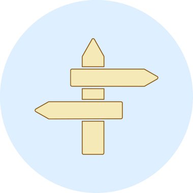 ok simgesi vektör illüstrasyonu