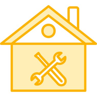 inşaat simgesi vektör illüstrasyonu