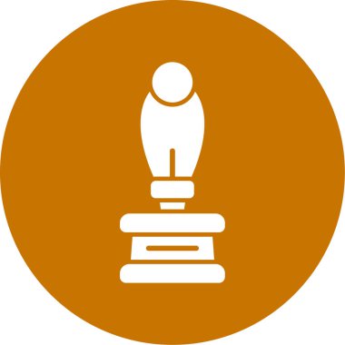 Lamba. Web simgesi basit illüstrasyon