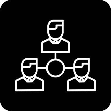 Seo simgesinin vektör illüstrasyonu