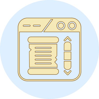 seo modern simgesinin vektör illüstrasyonu