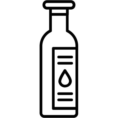 Şişe simgesi, anahat stili