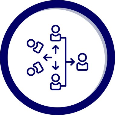 seo modern simgesinin vektör illüstrasyonu