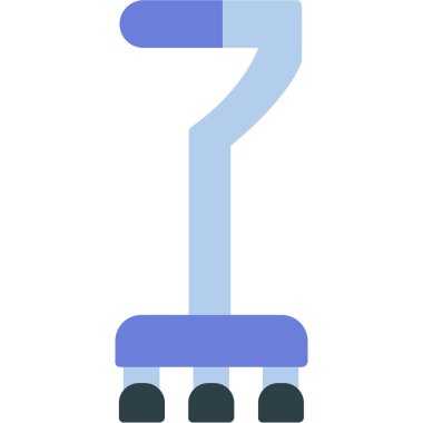 Robot simgesinin vektör illüstrasyonu