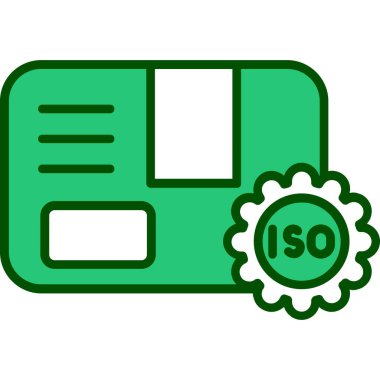 dosya biçimi simgesi, vektör illüstrasyonu