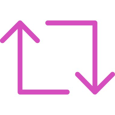 Oklar ince çizgi vektör simgesini genişletin