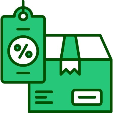 İndirim indirimi simgesi