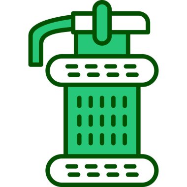 Sulama tenekesi simgesini. Sulama olabilir vektör simgesi web için anahat çizimi