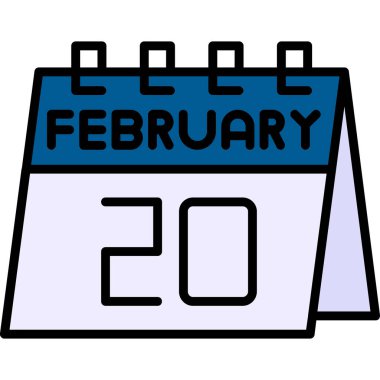 Ocak 'ın 10' u randevu ikonu. Ayın tarihi ve ayı için tek takvim simgesi. düz renk