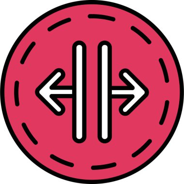 ok simgesinin vektör illüstrasyonu