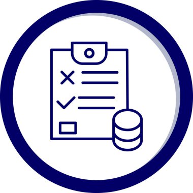 Pano simgesi, vektör illüstrasyonu