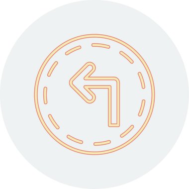 Modern simgenin vektör illüstrasyonu