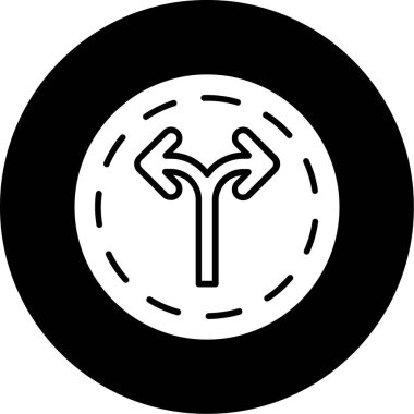 Çemberli insan vektör illüstrasyon simgesi