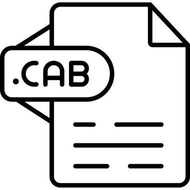 dosya adı simgesi vektör illüstrasyonu