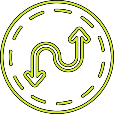 Ok simgesi simgesi tasarımı