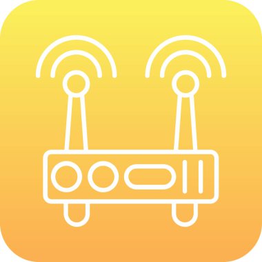 Modern b 'nin vektör illüstrasyonu eksik simgesi