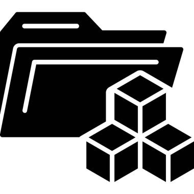 Cüzdan simgesi, vektör illüstrasyonu