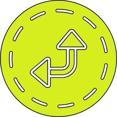 ok simgesi vektör illüstrasyonu