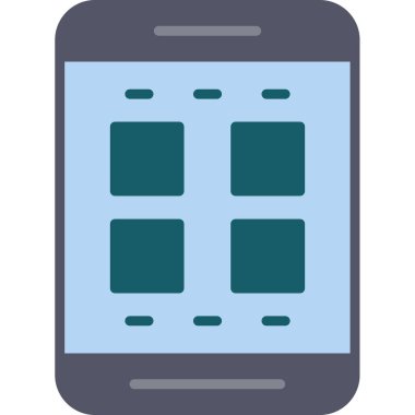 Cep telefonu. Web simgesi