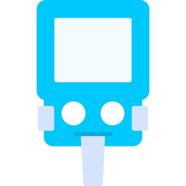 Otobüs. Web simgesi basit illüstrasyon