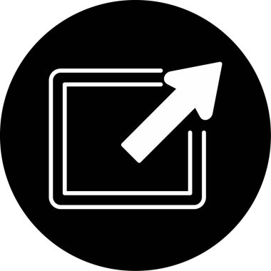 ok simgesinin vektör illüstrasyonu