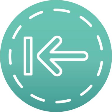 ok simgesinin vektör illüstrasyonu