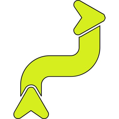 Beyaz arkaplanda izole edilmiş sarı ve siyah kauçuk karikatür çizimi