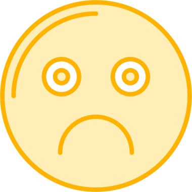 emoji duygu simgeleri düz stil simgesi