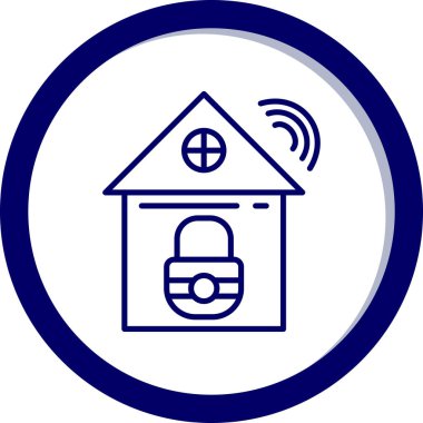 Modern simgenin vektör illüstrasyonu