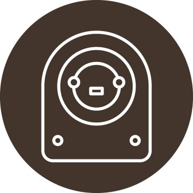 Modern bir simgenin vektör illüstrasyonu