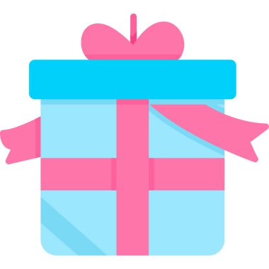 hediye simgesi vektör illüstrasyonu