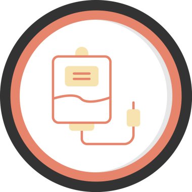 Kese kağıdının vektör illüstrasyon simgesi