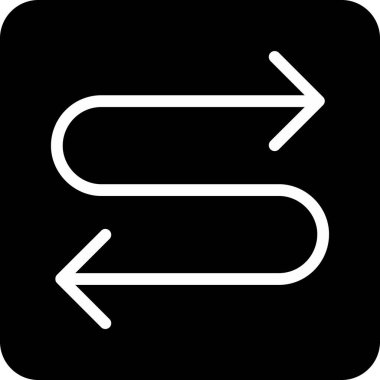 Eğilim biçimi izole edilmiş arkaplanda ok sağ simgesi