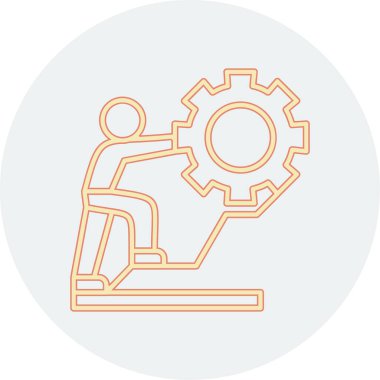 seo modern simgesinin vektör illüstrasyonu