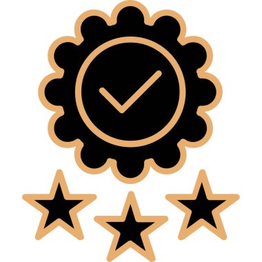 ödül mühür vektör illüstrasyonu