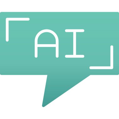 Sohbet metin iletisi vektör simgesi