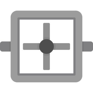 Modern bir simgenin vektör illüstrasyonu