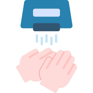 El yıkama vektörü simgesi