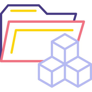 kitap simgesi vektör illüstrasyonu