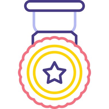 Ödül. Web simgesi basit illüstrasyon