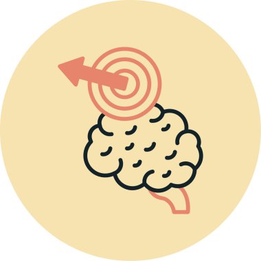 Çözüm web simgesi basit vektör çizimi