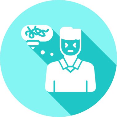 İnsan simgesinin vektör illüstrasyonu