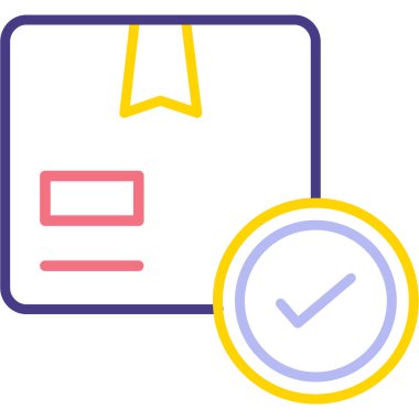 Kontrol listesi simgesi, vektör illüstrasyonu