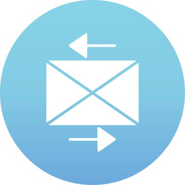 e- posta simgesi vektör illüstrasyonu