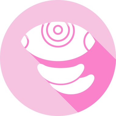 Bir gözün vektör illüstrasyonu