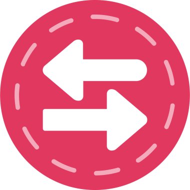 ok simgesi vektör illüstrasyonu