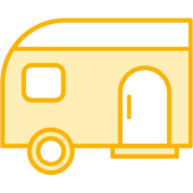 Van simge vektör çizim