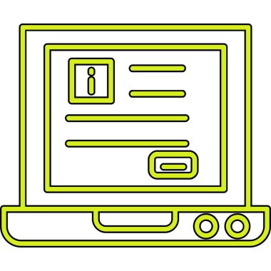 boş sayfalı dizüstü bilgisayar